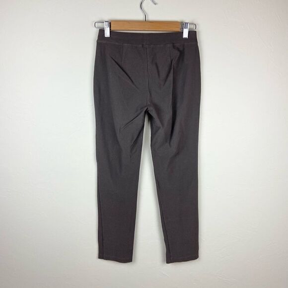 Eileen Fisher Viscose Skinny Ankle Stretch Pant - Brown - Picture 5 of 7